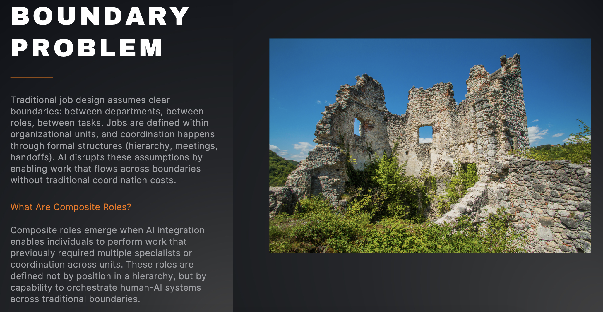 Composite Roles: Designing Human-AI Work